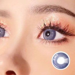 Luna and Sol Glowing Violet Contact Lenses