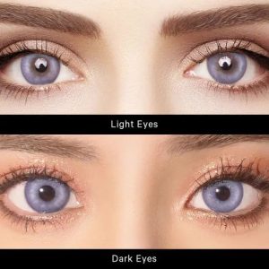 Luna and Sol Glowing Violet Contact Lenses