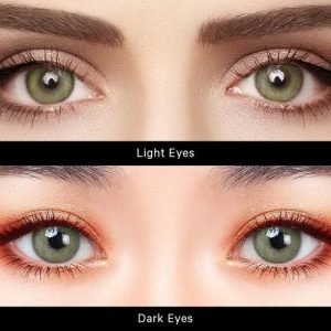 Night Veil Silky Green Contact Lenses