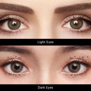 Relish Khaki Brown Contact Lenses