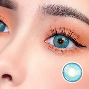 Eyemi Very Blue Contact Lenses