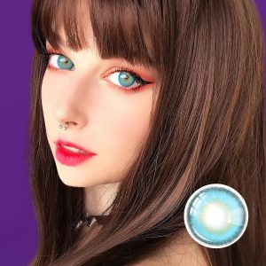 Eyemi Very Blue Contact Lenses