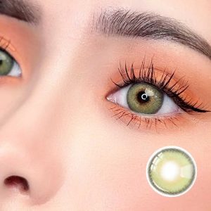 Eyemi Dancing Green Contact Lenses