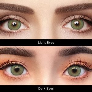Eyemi Dancing Green Contact Lenses
