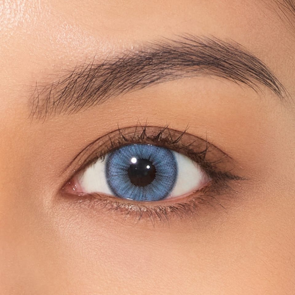 Pretty Blue Affair Contact Lenses