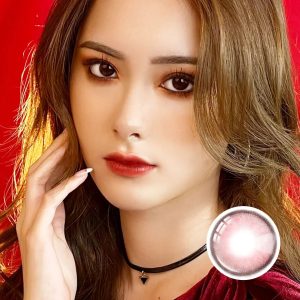 Red Lava Love Contact Lenses