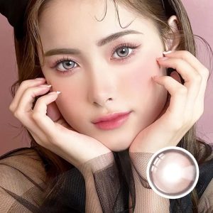 Caramel Pink Chic Contact Lenses
