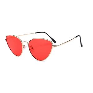 VEU Rebirth Sunglasses 0034 56 Red Contact Lenses