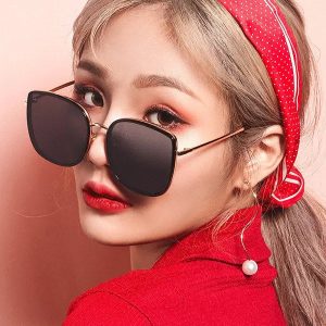 VEU Charmine Sunglasses 0011 63 Black Contact Lenses