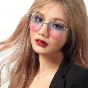 VEU Mojo Sunglasses 0023 60 Blue Pink Contact Lenses