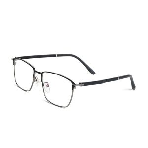 VEU Encre Eyeglasses 0111 53 Black Gray Black Contact Lenses