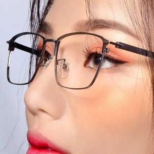 VEU Encre Eyeglasses 0111 53 Black Gray Black Contact Lenses