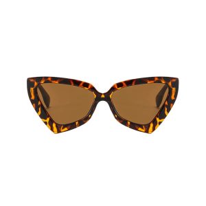 VEU Feline Sunglasses 0142 57 Brown Contact Lenses