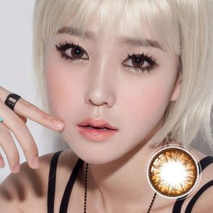 Geo Big Grang Grang Brown Contact Lenses