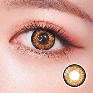 Geo Starmish Brown Contact Lenses