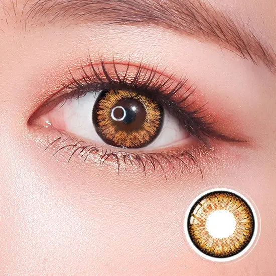 Geo Starmish Brown Contact Lenses
