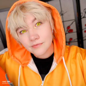Yellow Manson Crazy Lens Contact Lenses