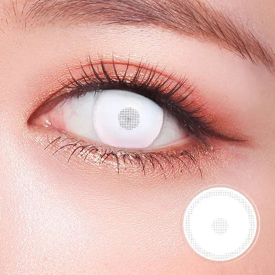 Zombie White Screen Halloween Lens Contact Lenses